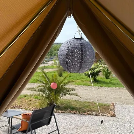 Glamping La Yurta Nel Luxe Ingerichte 4persoons Belltent 托里诺迪桑格罗