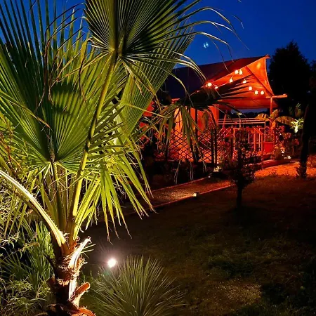 Glamping La Yurta Nel Luxe Ingerichte 4persoons Belltent Campsite *