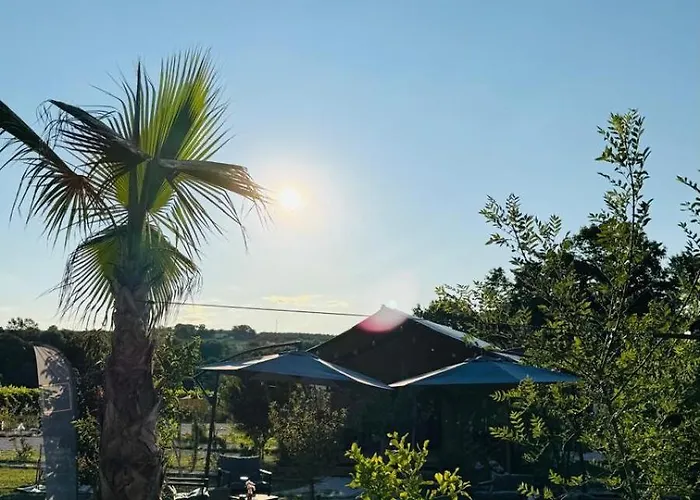 Kemping Glamping La Yurta Nel Luxe Ingerichte 4persoons Belltent Torino di Sangro