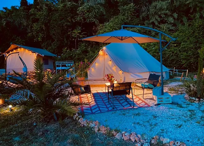 Glamping La Yurta Nel Luxe Ingerichte 4persoons Belltent * Torino di Sangro